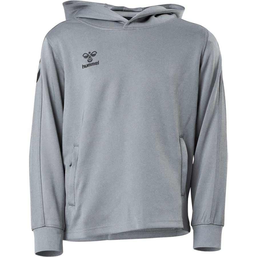 Hmlcore Xk Poly Kids Sweat Hoo Grey Melange