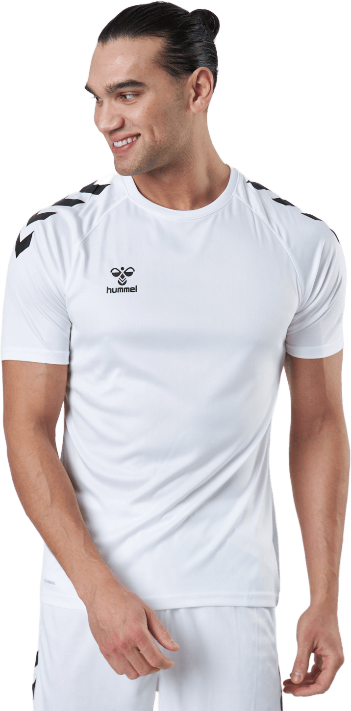 Hmlcore Xk Core Poly T-shirt S White, Male, Abbigliamento, Maglietta, Bianca, S