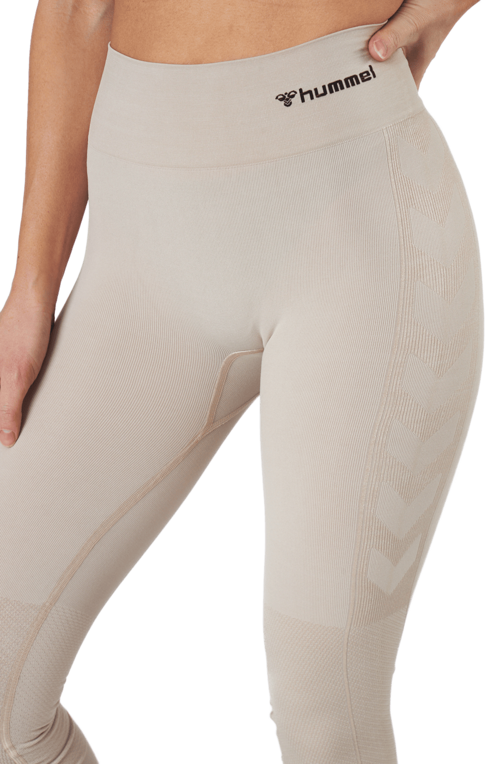 Hmlclea Seamless Mid Waist Tig Chateau Gray - Bild 4