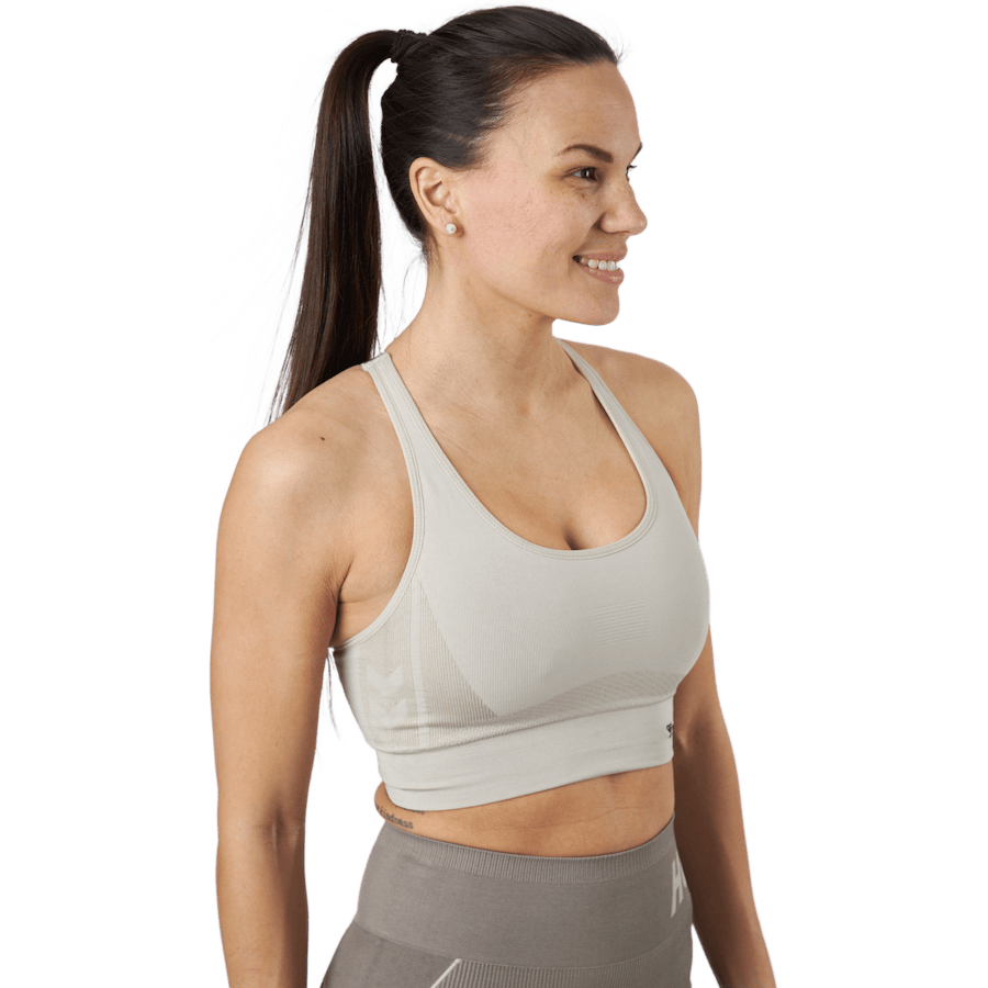 Hmlclea Seamless Sports Top Chateau Gray - Bild 2