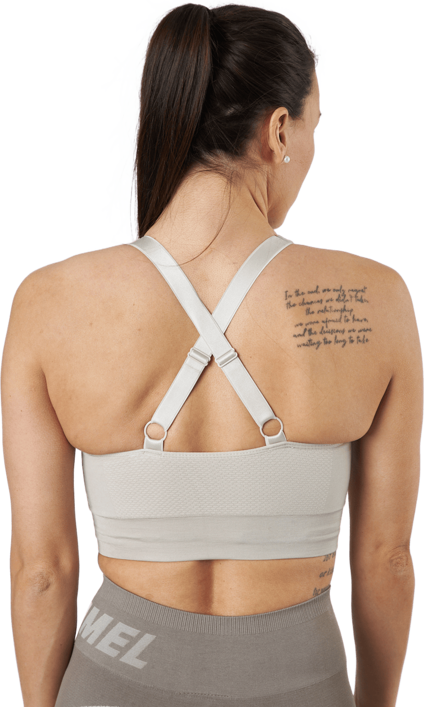 Hmlclea Seamless Sports Top Chateau Gray - Bild 3