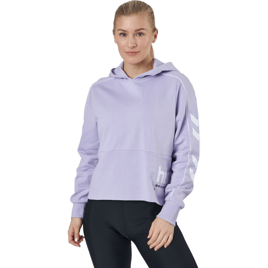 Hmllgc Yoko Cropped Hoodie Pastel Lilac