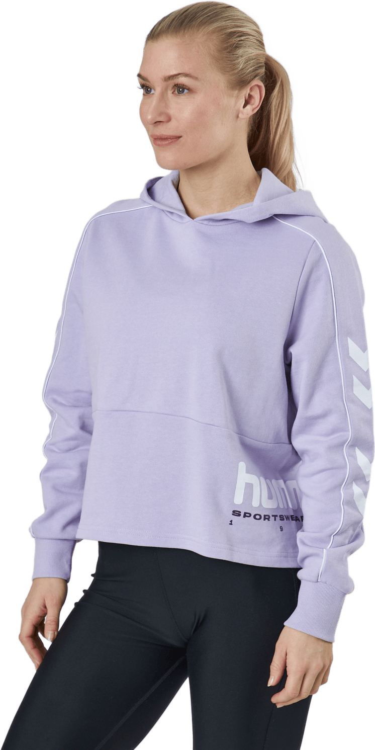 Hmllgc Yoko Cropped Hoodie Pastel Lilac - Bild 2
