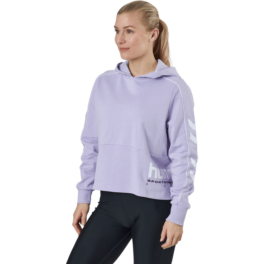 Hmllgc Yoko Cropped Hoodie Pastel Lilac - Bild 2