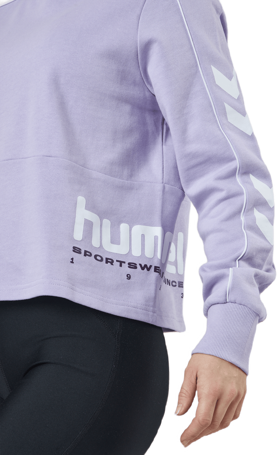 Hmllgc Yoko Cropped Hoodie Pastel Lilac - Bild 5