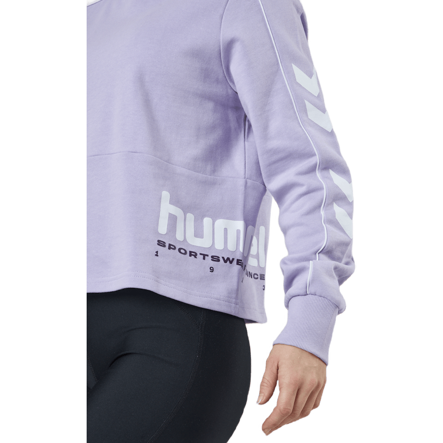 Hmllgc Yoko Cropped Hoodie Pastel Lilac - Bild 5