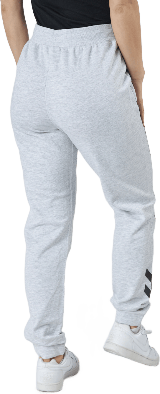 Hmllgc Yoko Regular Pants Light Grey Melange - Bild 3