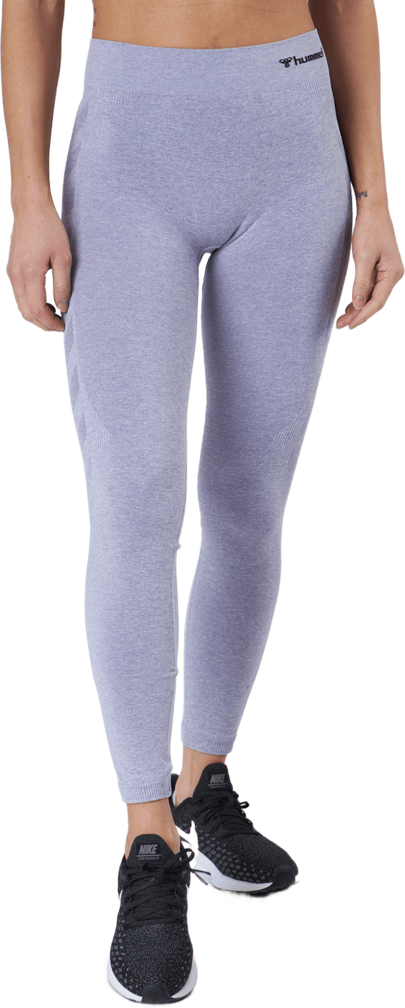 Hmlci Seamless Mid Waist Tight Lavender Melange