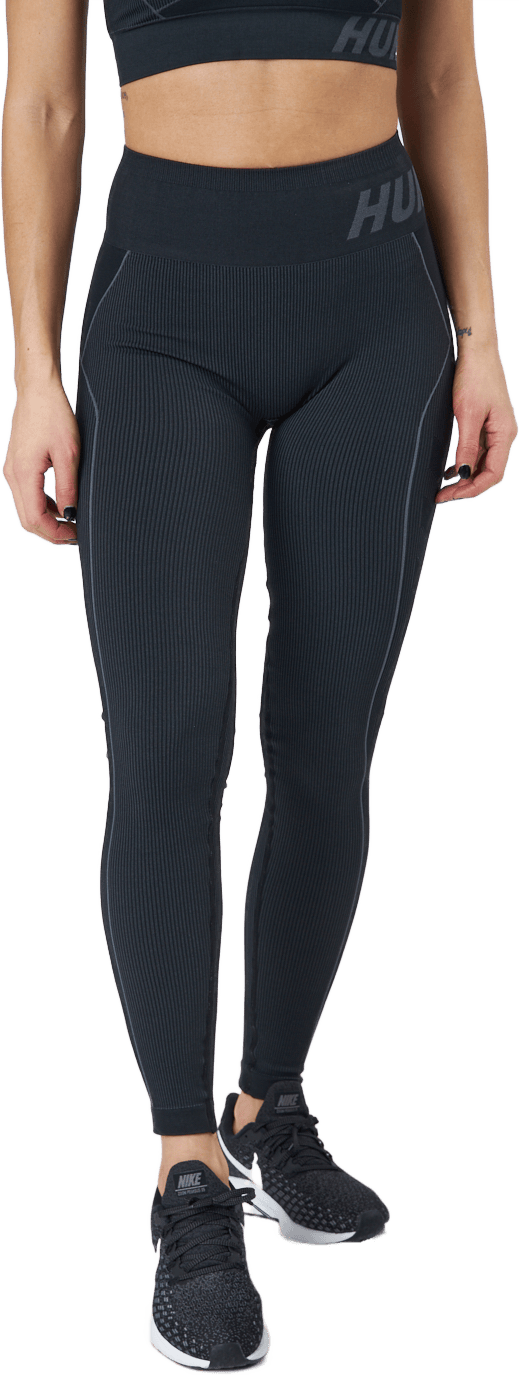 Hmlte Christel Seamless Mw Tig Black/asphalt Melange