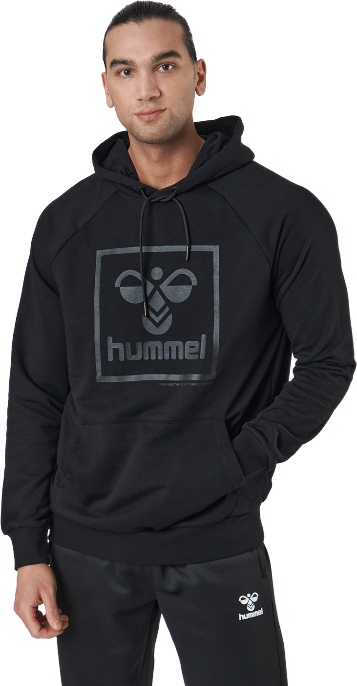 Hmlisam 2.0 Hoodie Black, Male, Apparels, Shirts, Black, M