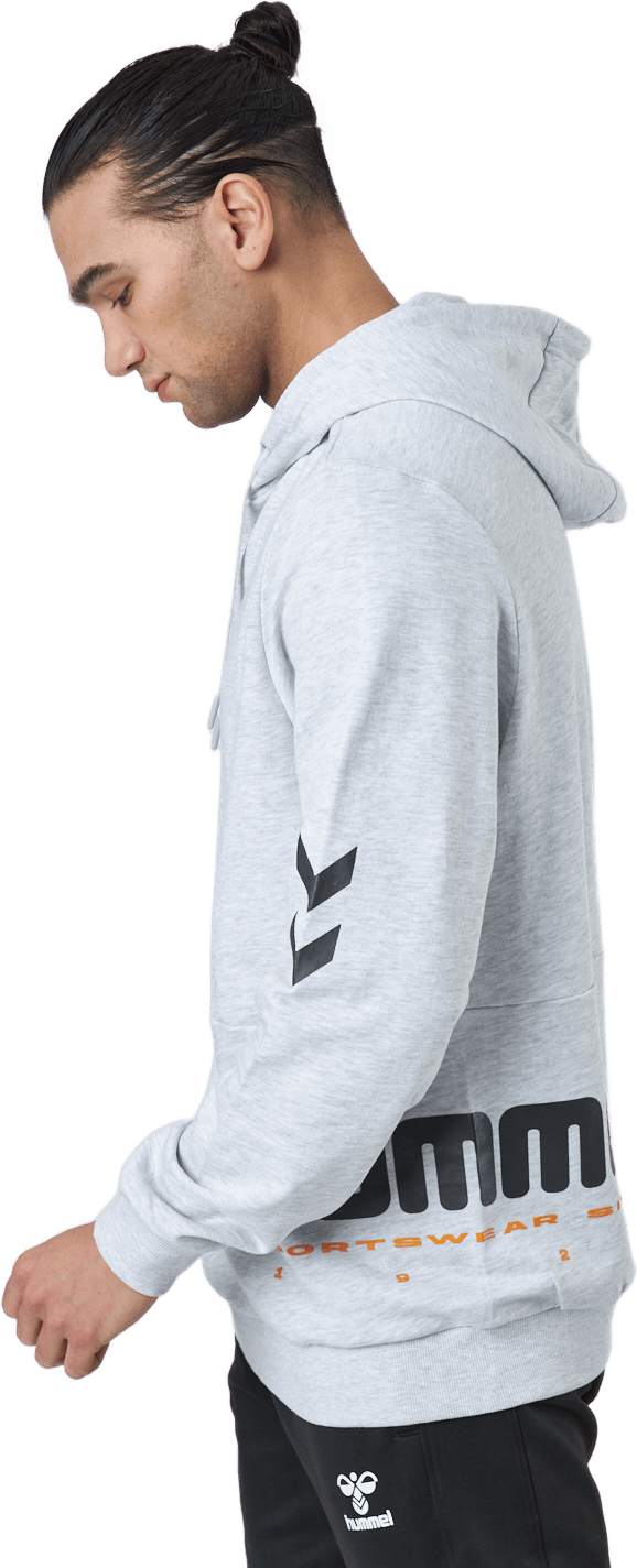 Hmllgc Manfred Hoodie Light Grey Melange
