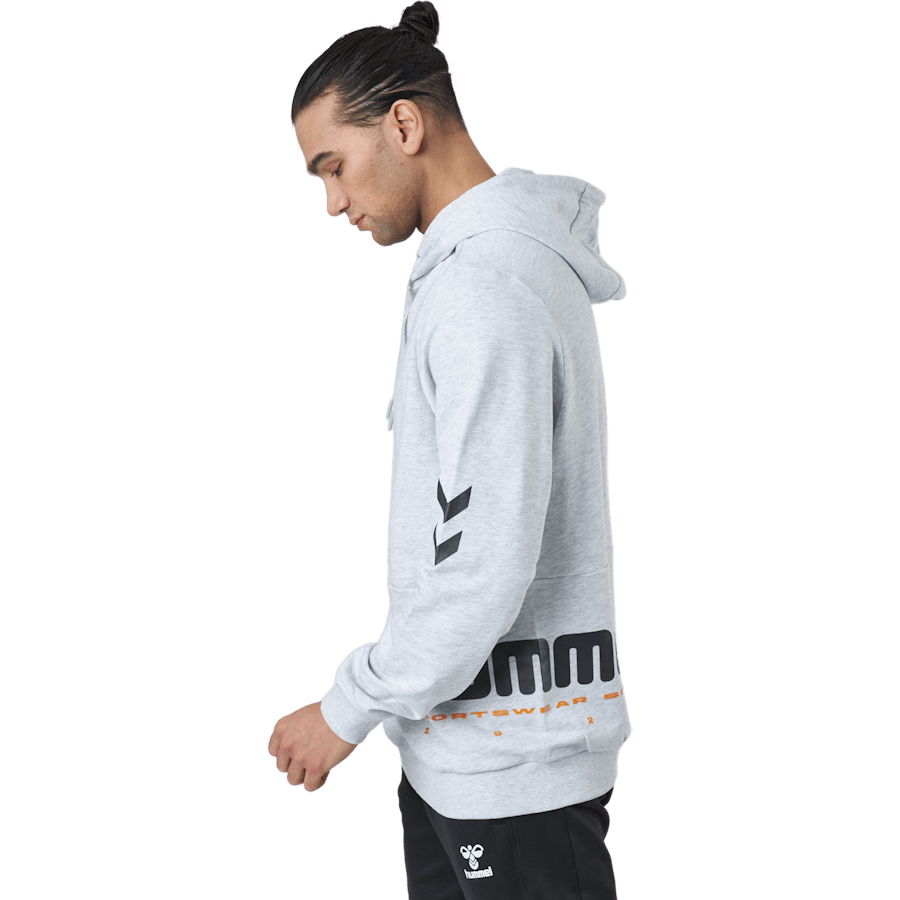 Hmllgc Manfred Hoodie Light Grey Melange