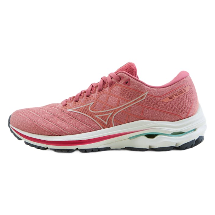 Wave Inspire 18 W Rosette/snow White/garnet Rose, Female, Shoes, Running shoes, Running, Pink, 8.5