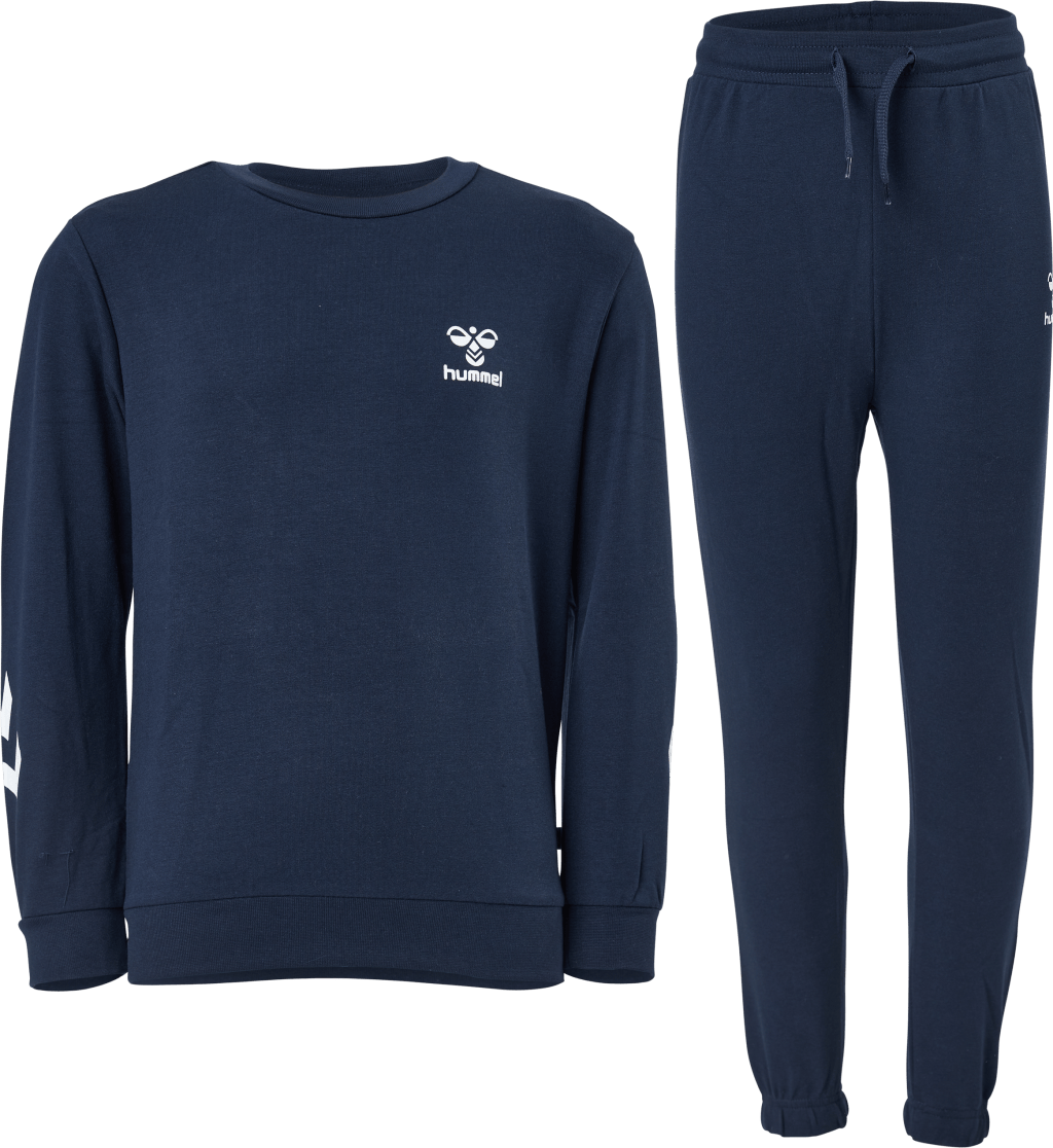 Hmlventi Tracksuit Black Iris, Unisex, Vêtements, Chemises, Bleu, 146