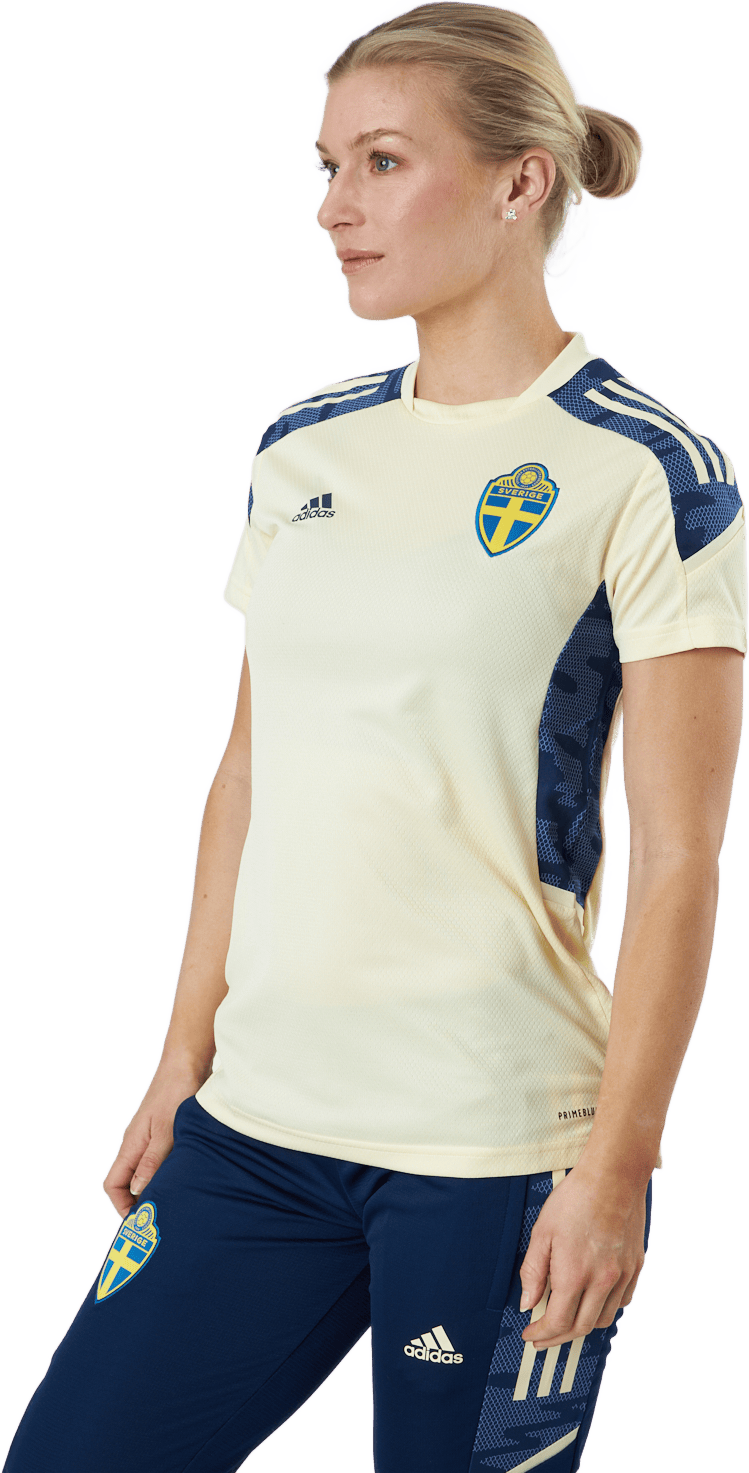 Svff Tr Jsy W Easy Yellow/team Navy Blue - Bild 2