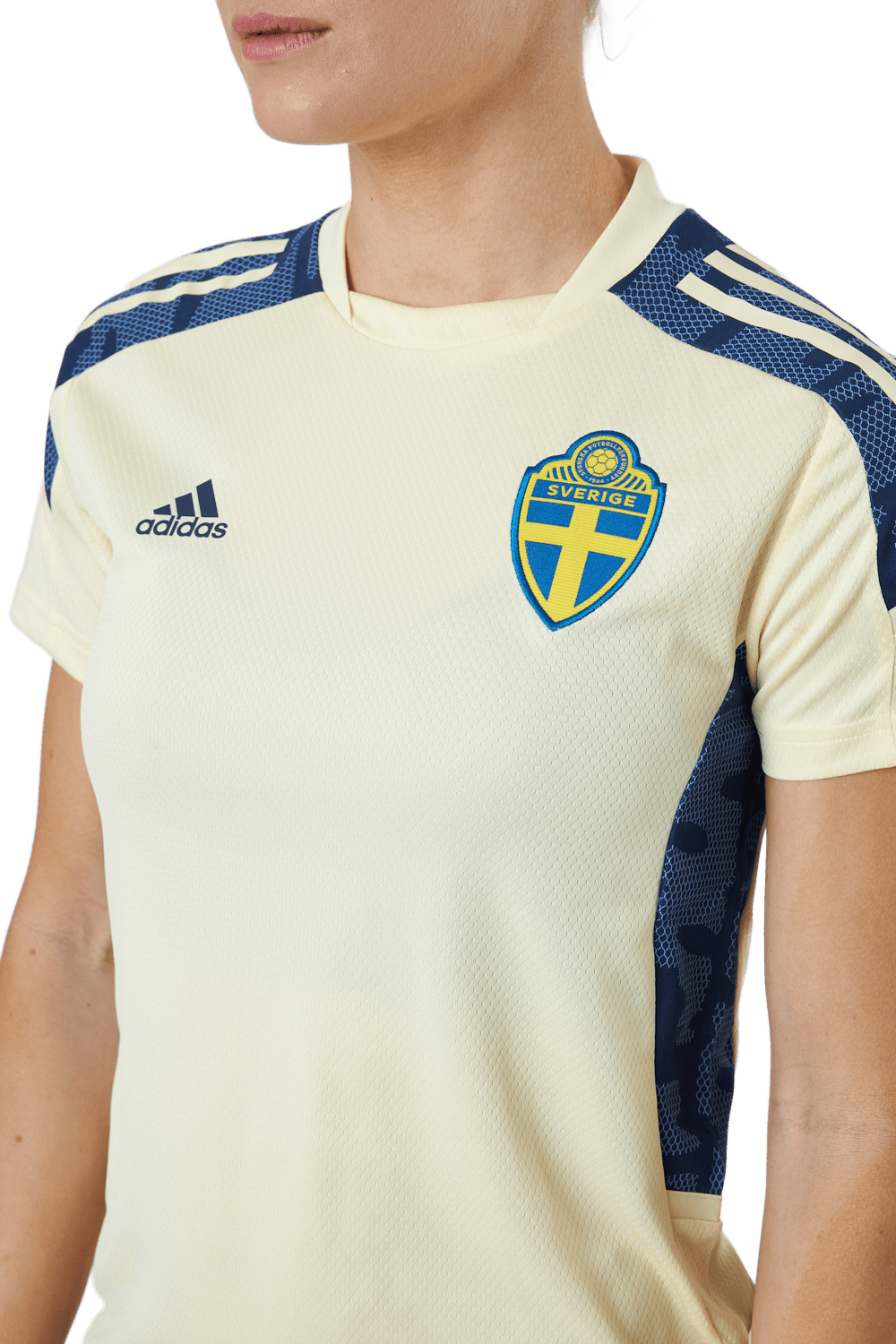 Svff Tr Jsy W Easy Yellow/team Navy Blue - Bild 4