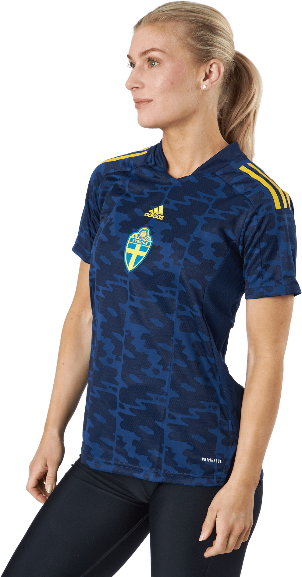 Svff A Jsy W Team Navy Blue - Bild 2