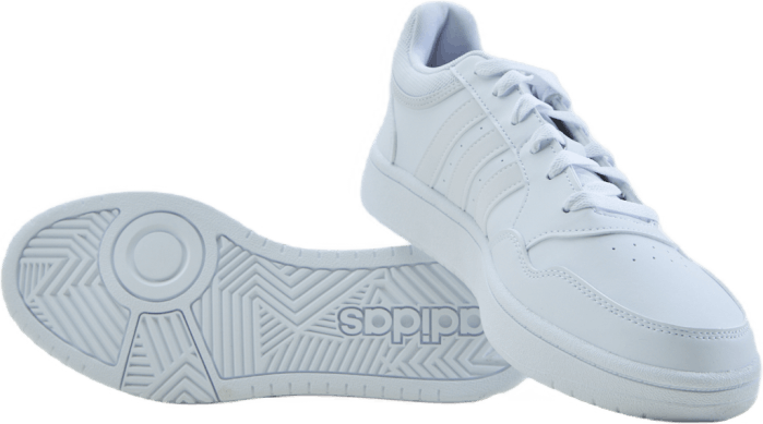 Hoops 3.0 Low Classic Shoes Cloud White / Cloud White / Dash Grey