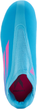 X Speedflow.3 Laceless Firm Ground Boots Sky Rush / Team Shock Pink / Cloud White - Bild 5