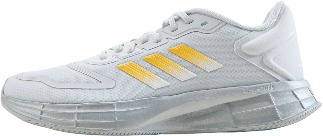 Duramo 10 Grey One/flash Orange/silver M, Female, Chaussures, Chaussures de course, Courses, Blanc, EU 39 1/3