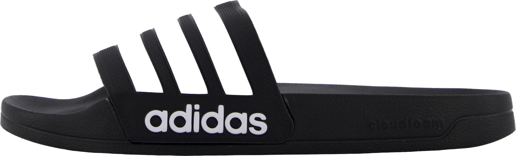 Adilette Shower Slides Core Black / Cloud White / Core Black, Unisex, Shoes, Sandals and Slippers, sandals, Black, EU 42