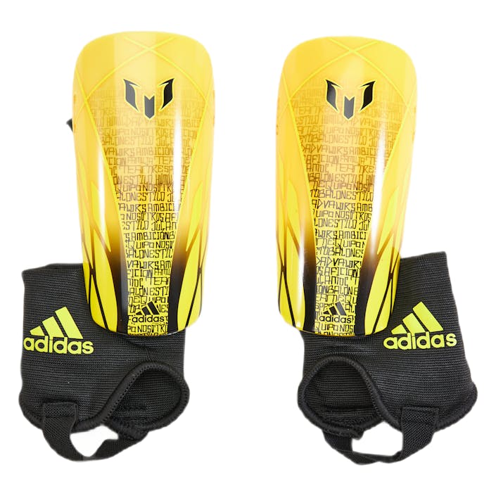 Messi Sg Mtc J Solar Gold/bright Yellow/black, Unisex, Ekwipunek, Ochrona, Piłka nożna, M
