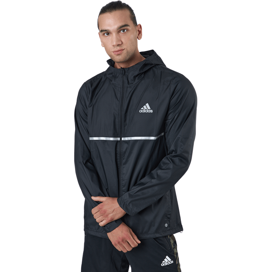 Own The Run Jkt Black/reflective Silver - Bild 2
