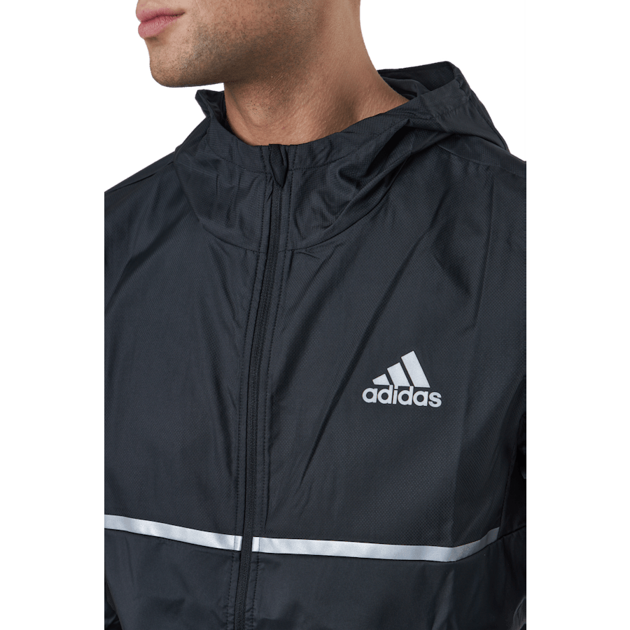 Own The Run Jkt Black/reflective Silver - Bild 4