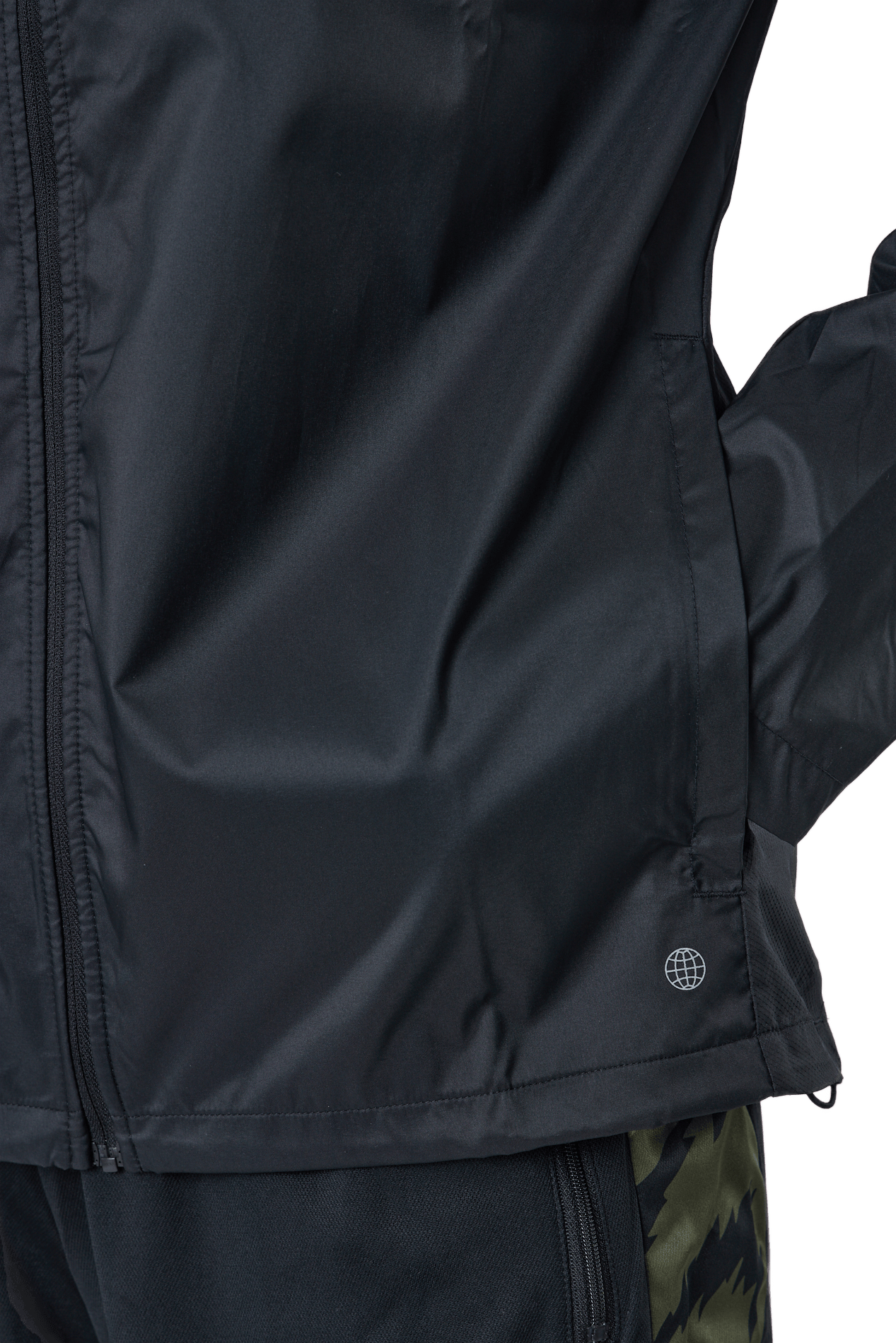Own The Run Jkt Black/reflective Silver - Bild 5