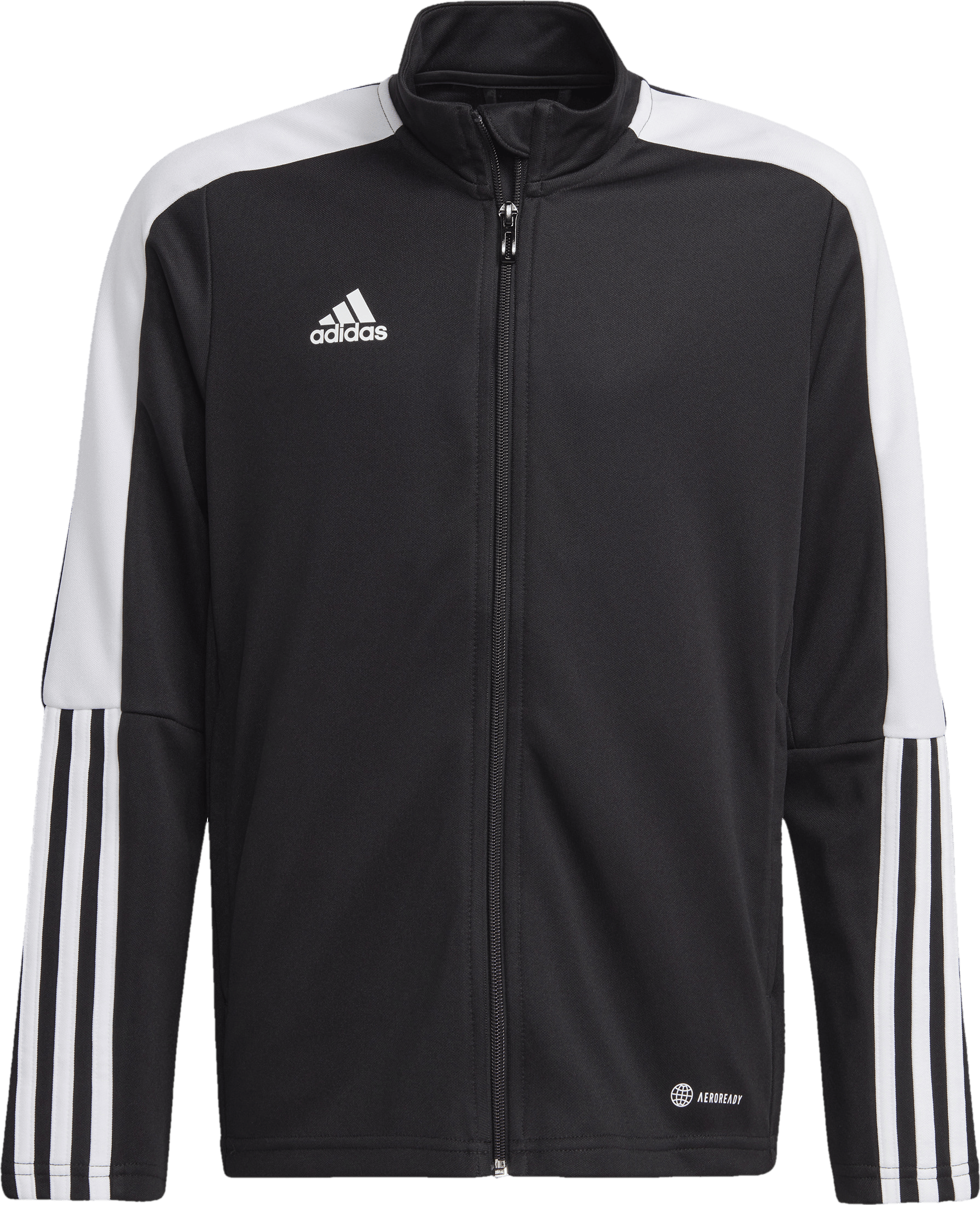 Tiro Essentials Track Top Black, Unisex, Odevy, Košele, Futbal, Čierna, 128