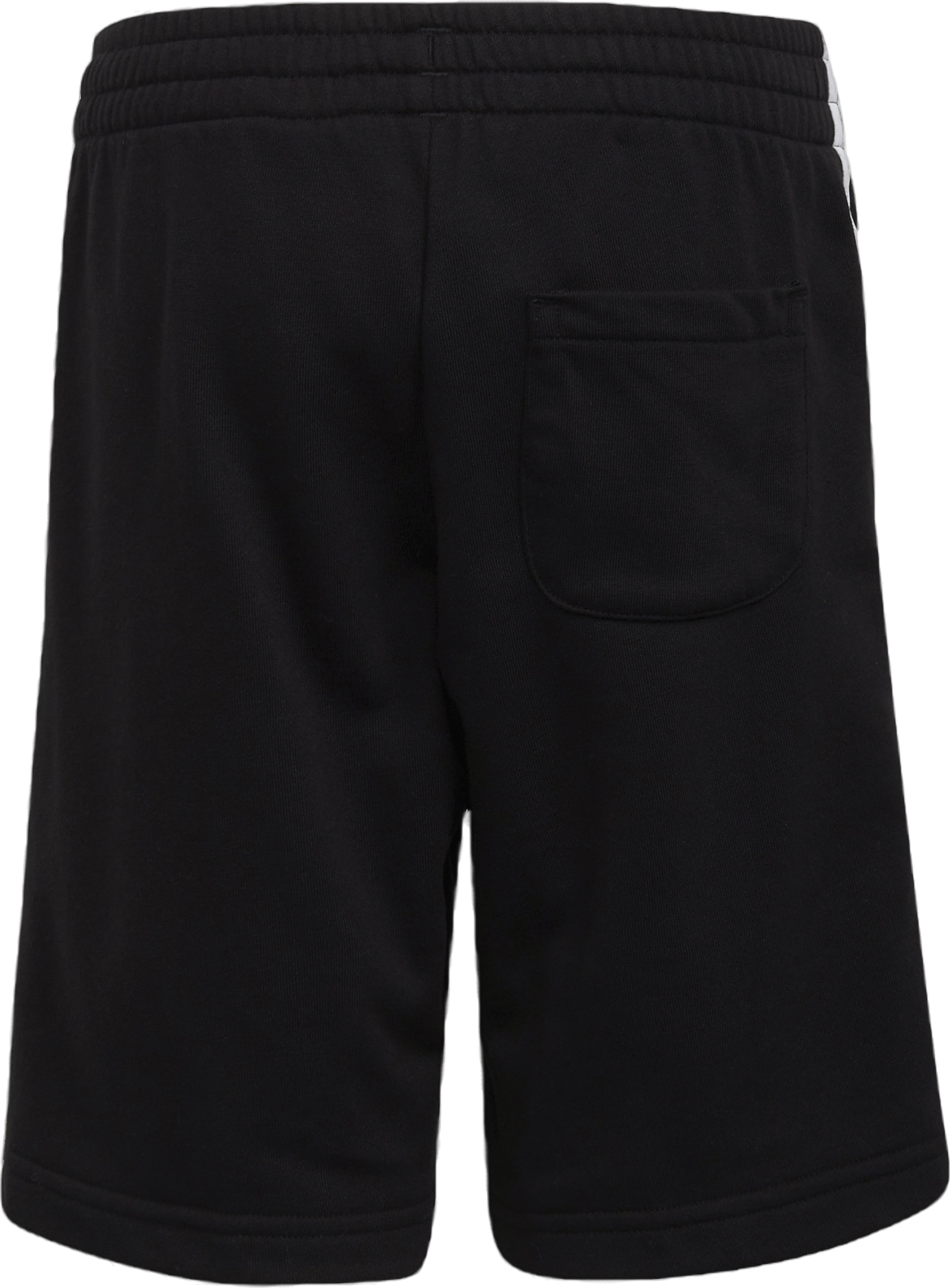 Essentials 3-Stripes Shorts Black / White - Bild 2