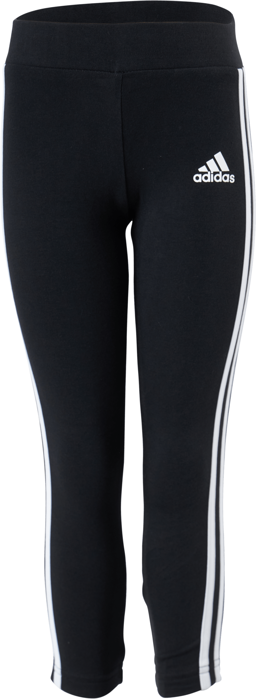 Essentials 3-Stripes Leggings Black / White, Unisex, Vaatteet, Treenitrikoot, Musta, 116
