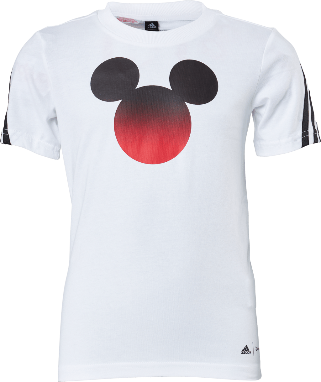 Lk Dy Mm Sum Top:white/vivid Red Bottom:viv, Unisex, Kläder, T-shirt, Träning, Vit, 116