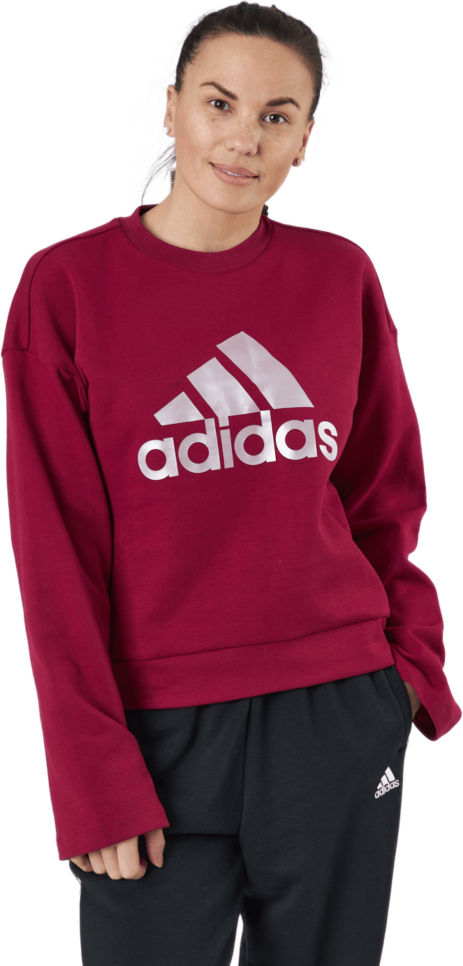 W Uforu Swt Legacy Burgundy, Female, Apparels, Shirts, Red, S