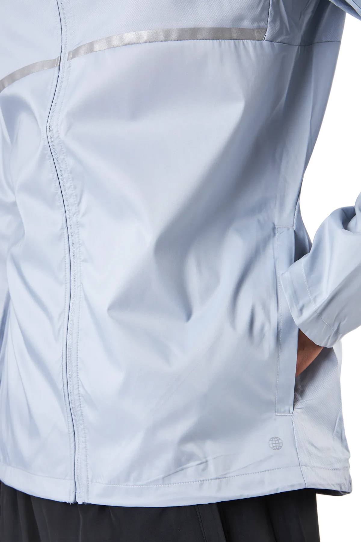 Own The Run Jkt Halo Silver/reflective Silver De beste sportmerken