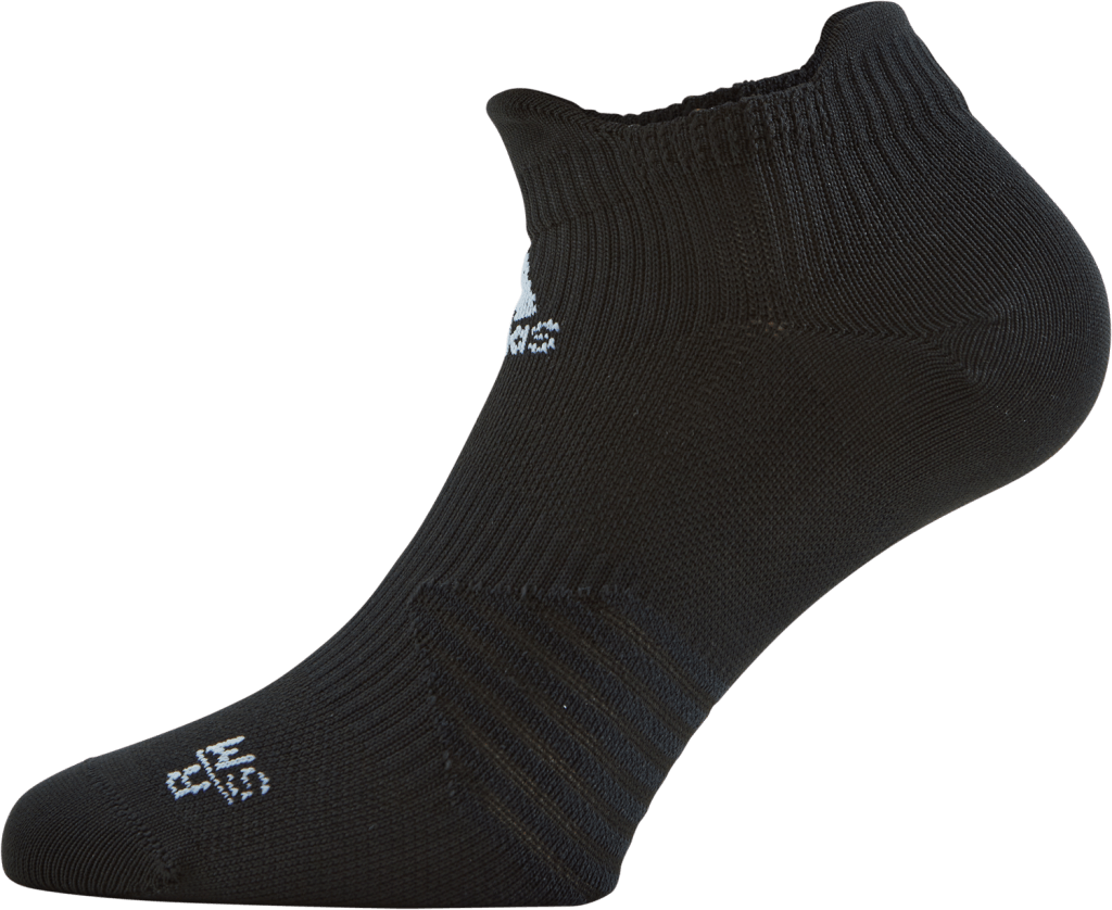 Run Low Sock Black/white, Unisex, Apparels, Socks, Running, Black, 46/48