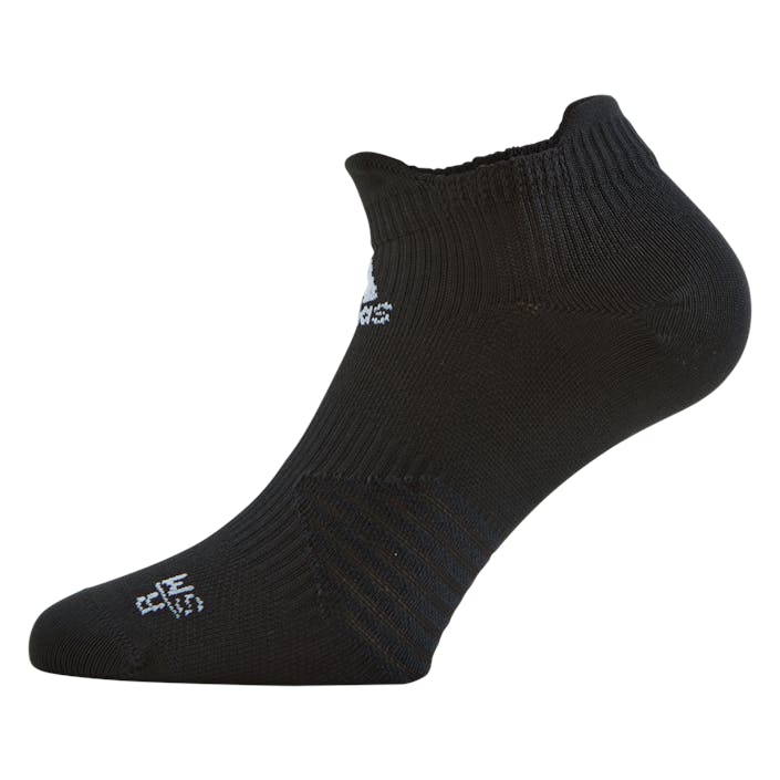 Run Low Sock Black/white, Unisex, Apparels, Socks, Running, Black, 46/48