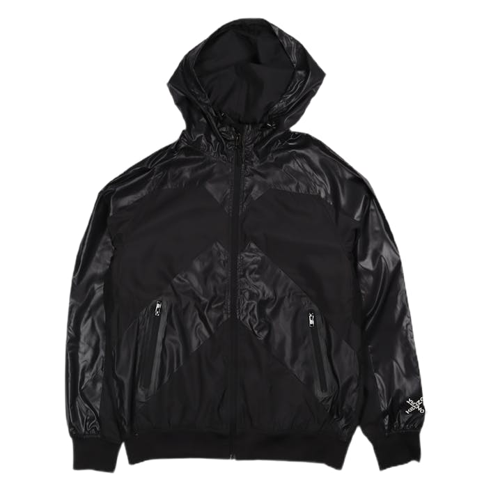 Windbreaker Black, Unisex, Odevy, bundy, Čierna, XL