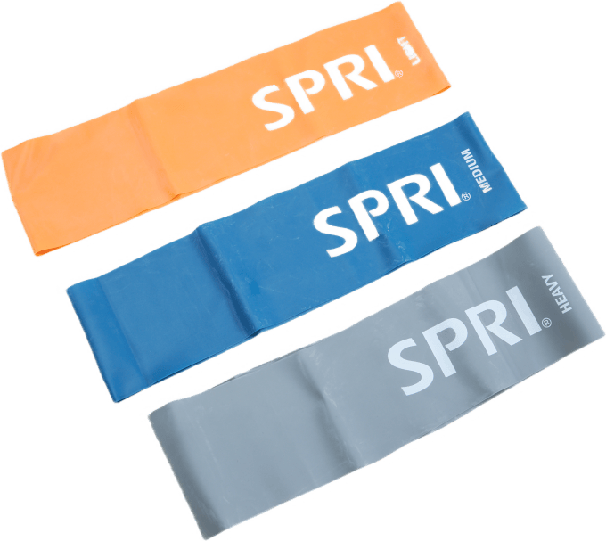 Spri Flat Band Loop Kit 3-pack Multi - Bild 2