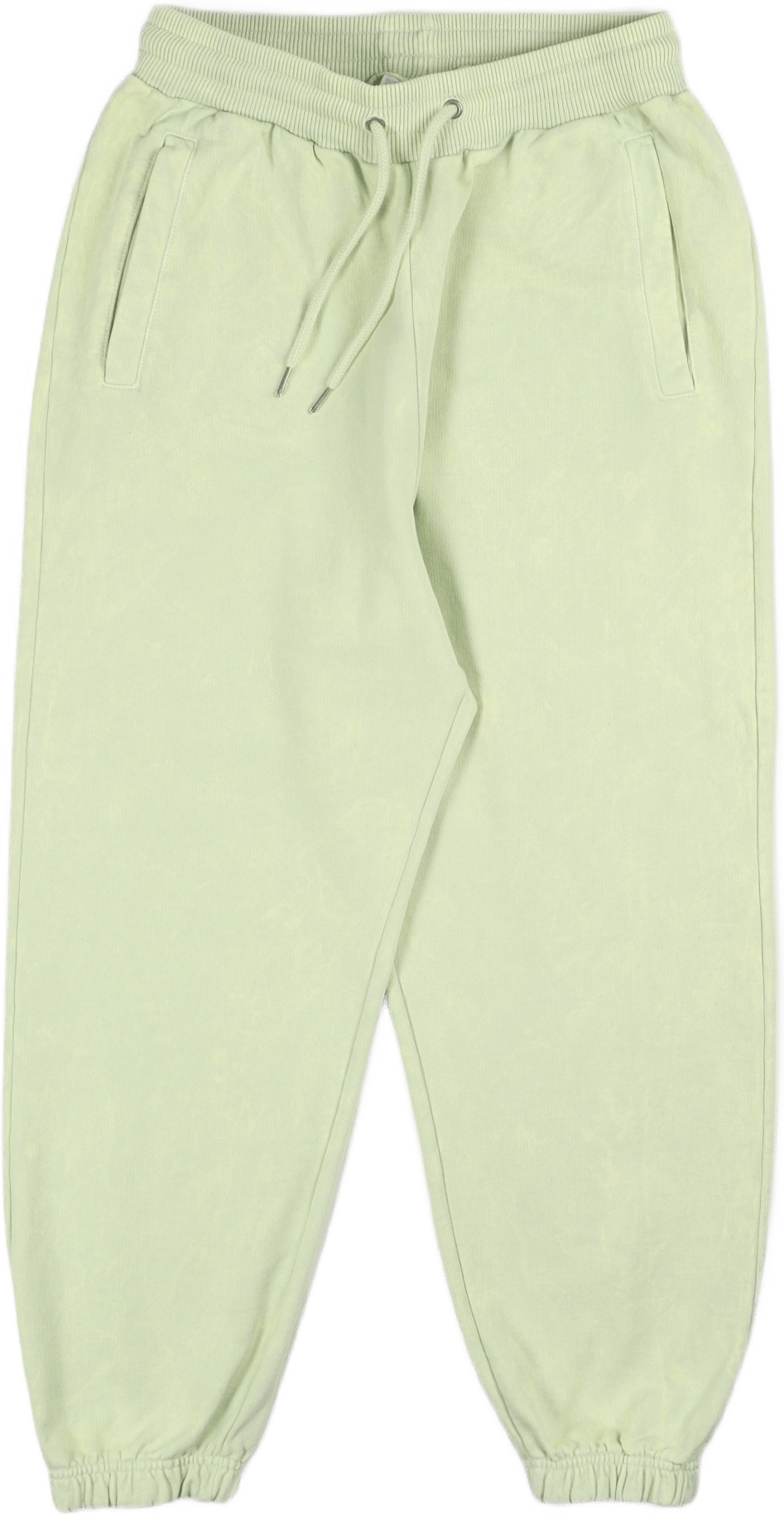 Cropped Sweat Pants Pale Green Acid