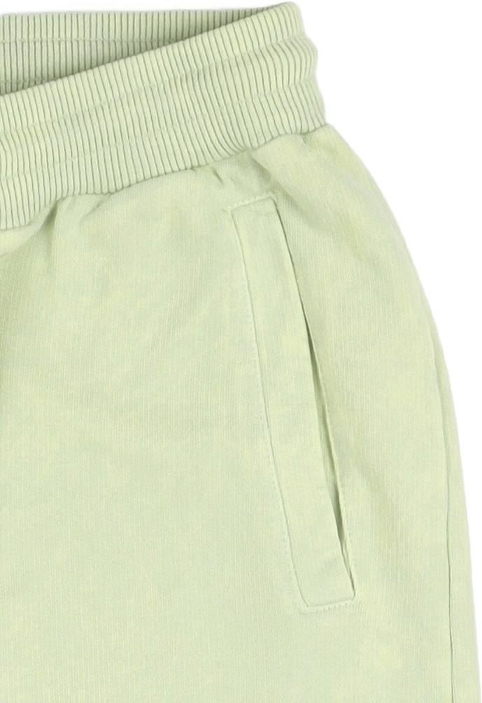 Cropped Sweat Pants Pale Green Acid - Bild 3