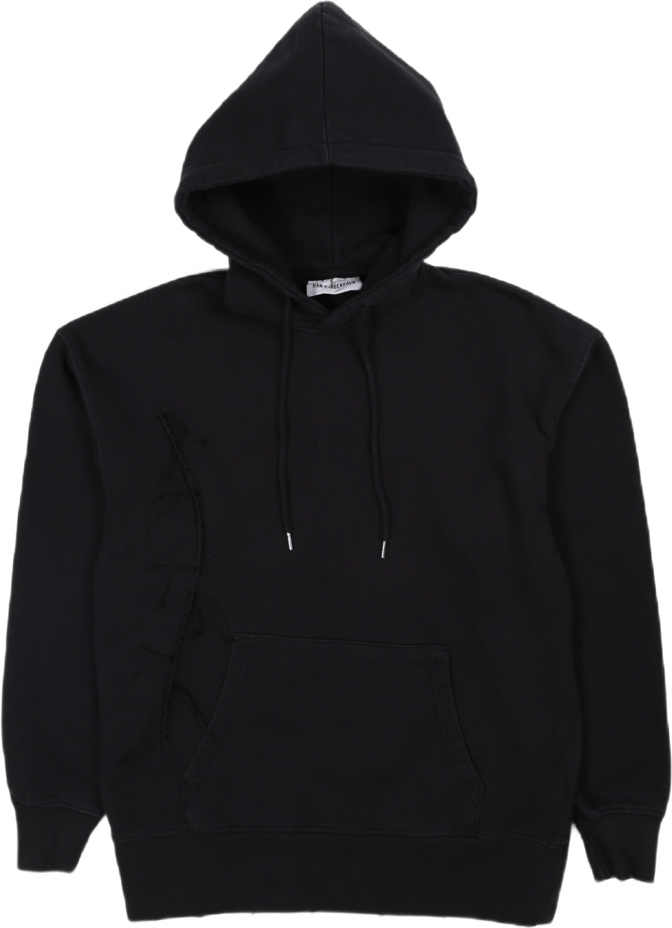 Bulky Hoodie Faded Black
