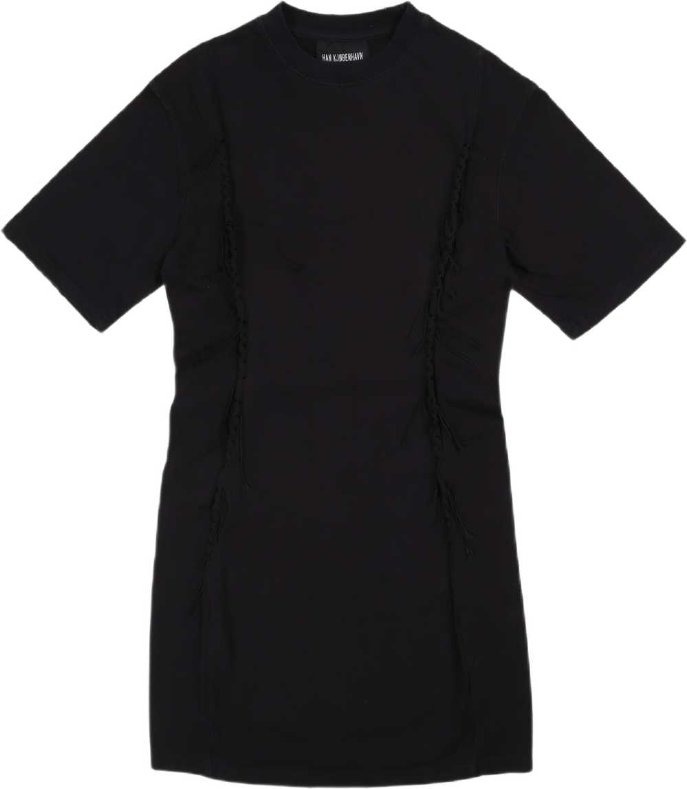 Sharp Jersey Dress Faded Black