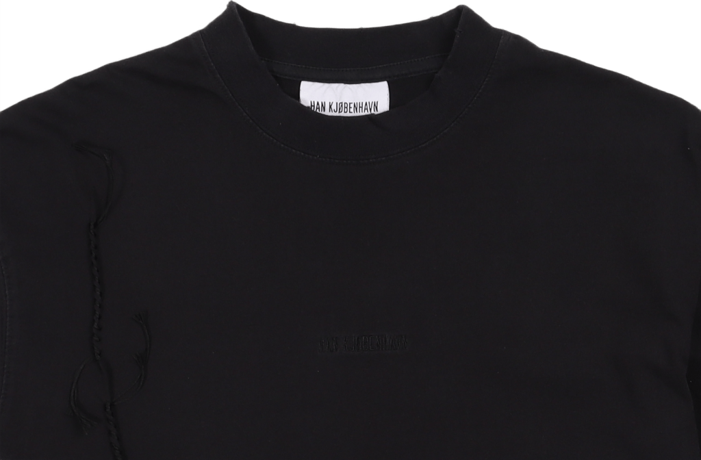 Boxy Tee Long Sleeve Faded Black - Bild 2