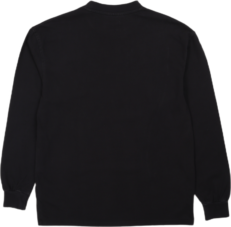Boxy Tee Long Sleeve Faded Black - Bild 3
