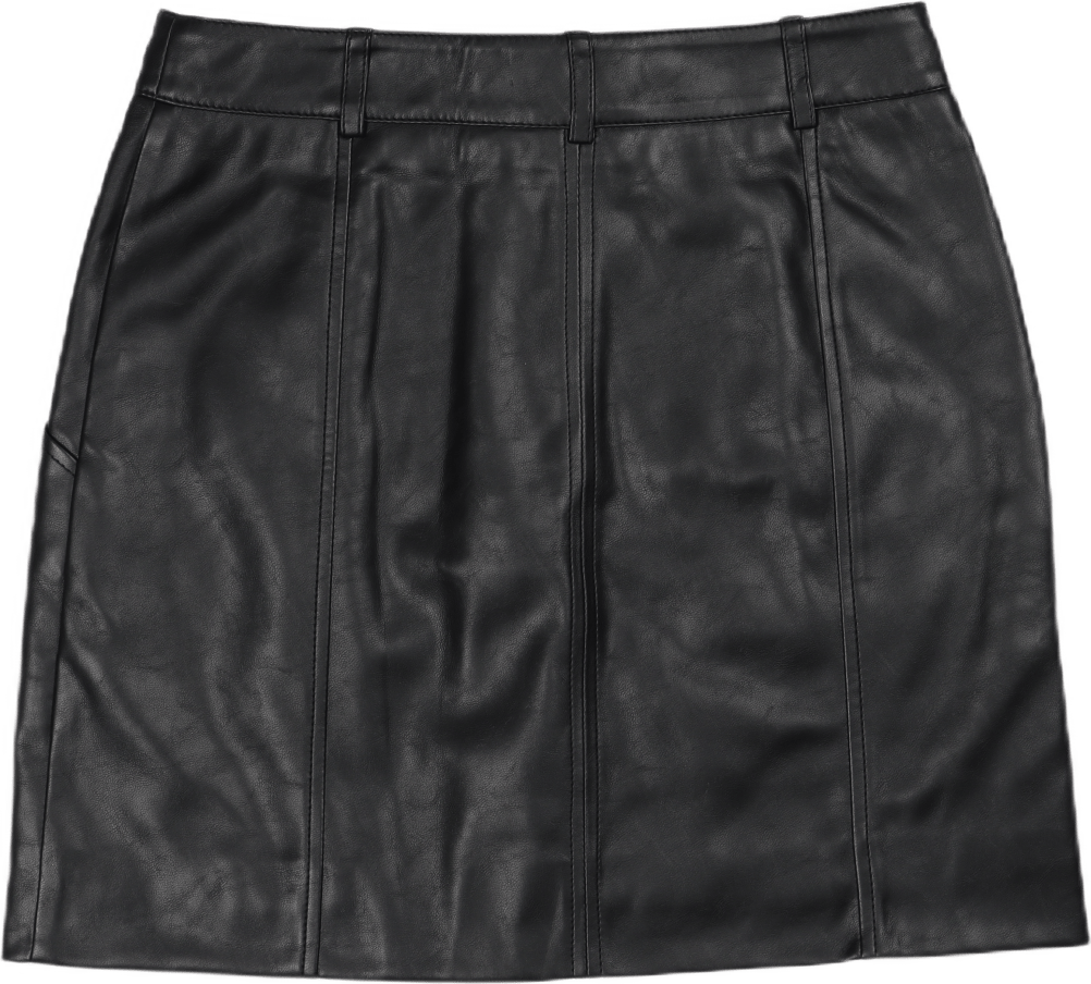 Mini Zip Skirt Black - Bild 3