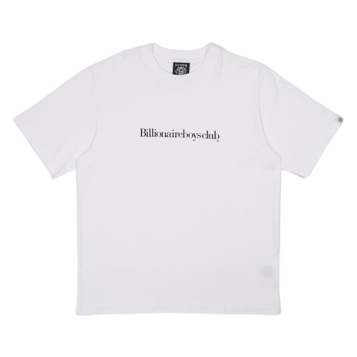 Serif Logo T-shirt White, Male, Odevy, krátky rukáv, Biely, XXL