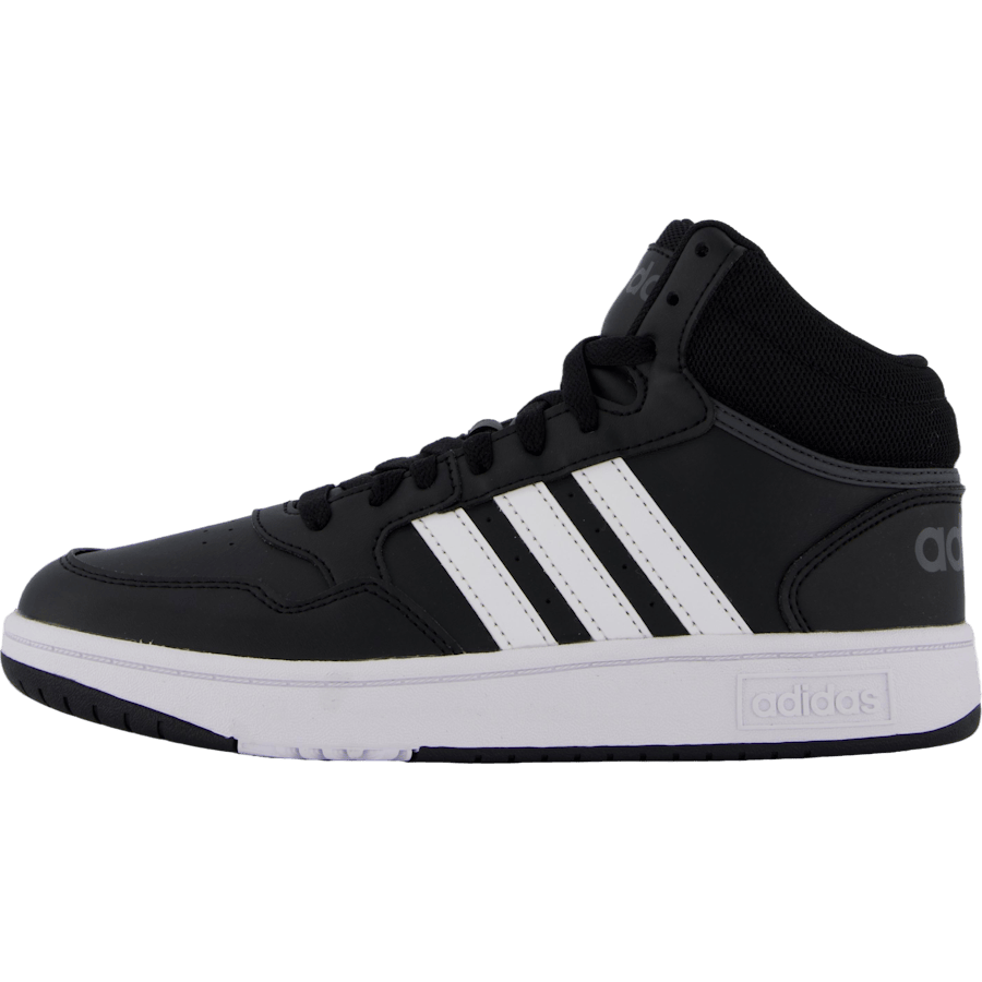 Hoops Mid Shoes Core Black / Cloud White / Grey Six