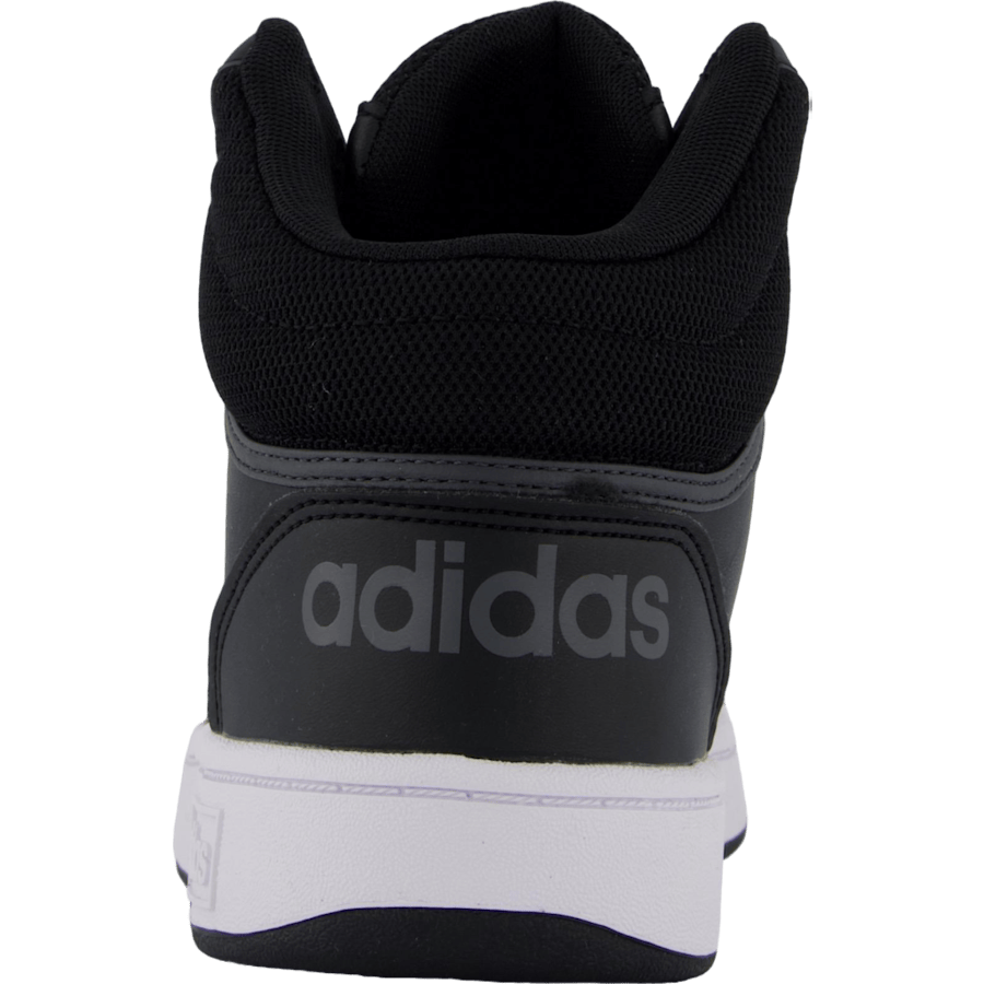 Hoops Mid Shoes Core Black / Cloud White / Grey Six - Bild 5