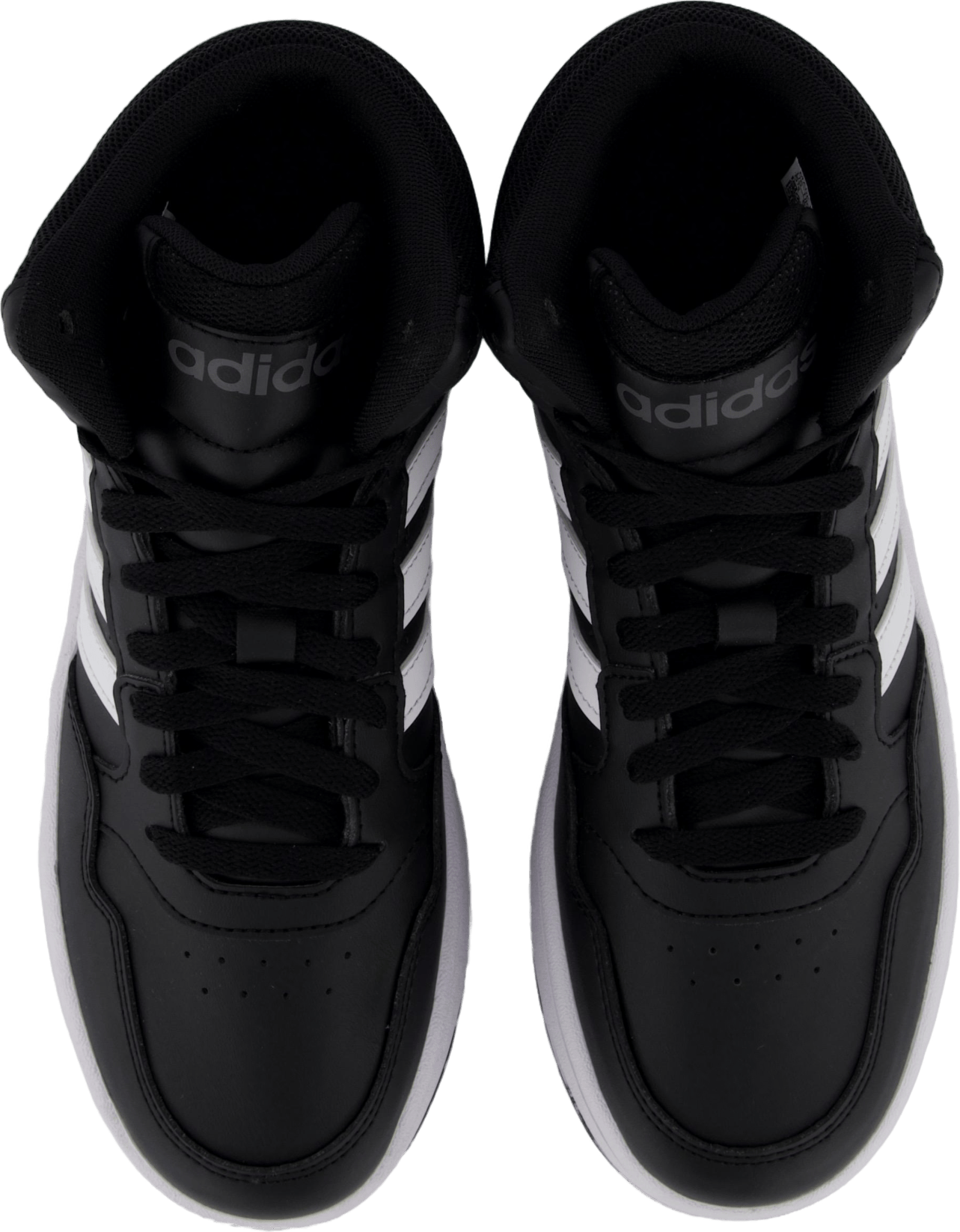 Hoops Mid Shoes Core Black / Cloud White / Grey Six - Bild 6